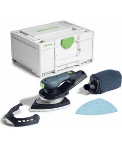 Akumulatora trīsstūra slīpmašīna Festool DTSC 200-Basic; 18 V; 2,5 mm (bez akumulatora un lādētāja) Slīpmašīnas