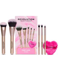 Makeup Revolution Candy Glam Brush Set - Dárková sada Духи и косметика
