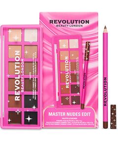 Makeup Revolution Master Nudes Edit Set - Dárková sada Духи и косметика
