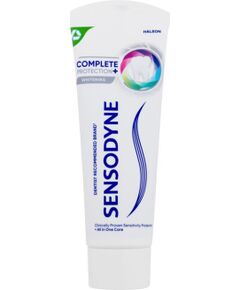 Sensodyne Complete Protection+ / Whitening 75ml Zobu pastas un mutes dobuma skalojamie līdzekļi