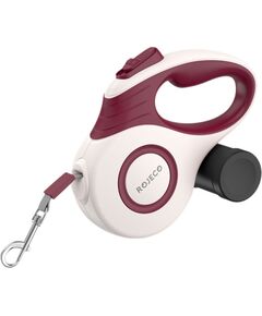 Rojeco A12 5M Automatic Retractable Dog Leash (red) Citas preces