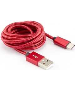 Sbox USB-TYPEC-15R USB->Type C M/M 1.5m Fruity Red Дата USB-кабели