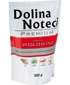 Dolina Noteci Dolina Noteci PREMIUM bogata w wołowinę 10 x 500g Suņu barība