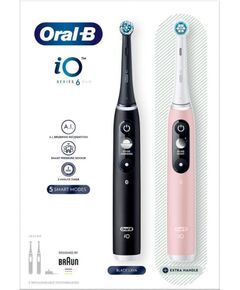Szczoteczka Oral-B Oral-B iO Series 6 Duo Black Lava&Pink Sand  Электрические зубные щетки, Ирригаторы 