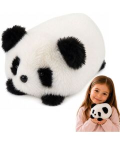 LeanToys Pluszowa Panda Zwierzątko Maskotka Przytulanka Czarno Biała 16 cm EDUKAMP (31272) Mīkstās rotaļlietas