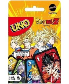 Mattel Uno Dragon Ball Z Gra karciana dla dzieci Galda spēles