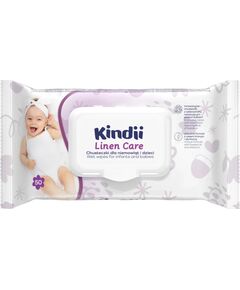 Neo Chusteczki nawilżane Linen Care 50 szt. Mitrās salvetes