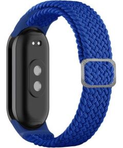 iLike Universal  Mi Band 8 wristband bracele Braided fabric strap Blue Smart-Watch aksesuāri