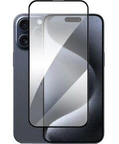 Evelatus Apple  iPhone 14/13/13 Pro/16e/SE4 2.5D Full Cover Glass Anti-Static Light Black Ekrānu aizsardzība