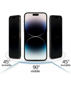 iLike Apple  IPHONE 14 PRIVACY GLASS Ekrānu aizsardzība
