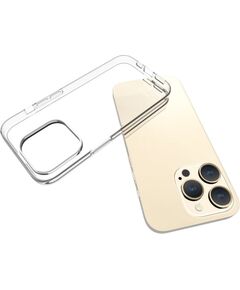 Evelatus Apple  iPhone 15 Pro Clear Silicone Case 1.5mm TPU Transparent Neoriģinālie Maciņi