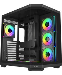 FSP Fortron U580 Black Tempered Glass ARGB ATX Gaming PC Case Корпуса