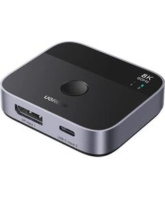 Ugreen DisplayPort/USB-C to USB-C switch grey Коммутаторы (Switch)