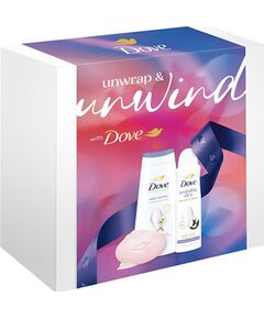 Dove Unwrap & Unwind Set - Dárková sada Духи и косметика