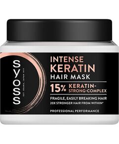 Syoss Intense Keratin Hair Mask - Maska na vlasy 400ml Духи и косметика