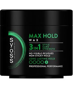 Syoss Max Hold Wax - Stylingový vosk 150ml Jaunumi - Smaržas