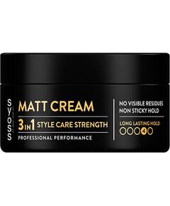 Syoss Matt Fiber Cream - Matující krém na vlasy 100ml Jaunumi - Smaržas