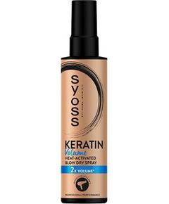 Syoss Keratin Volume Blow Dry Spray - Sprej pro objem vlasů 200ml Jaunumi - Smaržas