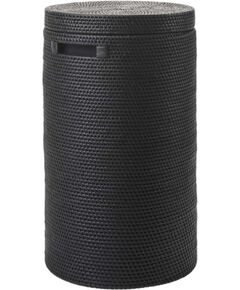 Aquanova veļas kaste Cino, d=359 mm, h=600 mm, melna Veļas kopšana
