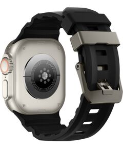 Tech-Protect watch strap Motion Apple Watch 44/45/46/49mm, black Jaunumi - Viedierices