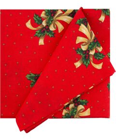Galdautiņš CHRISTMAS NEW 136x260cm, sarkans pušķis Jaunumi -Dārzam
