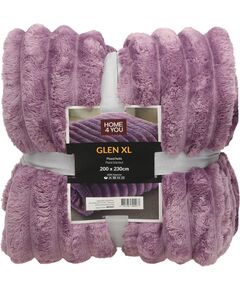 Plaid GLEN XL 200x230cm, Purple Новинки Для дома и сада 