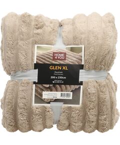 Plaid GLEN XL 200x230cm, beige Новинки Для дома и сада 