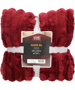 Plaid GLEN XL 200x230cm, red Новинки Для дома и сада 