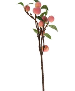 Mākslīgais zars GREENLAND H50cm ar persikiem Jaunumi, mēbeles, māja