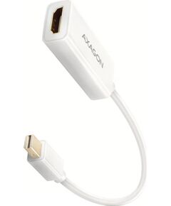 Axagon   AXAGON RVDM-HI14NW Mini DisplayPort -> HDMI 1.4 adapter 4K/30Hz, white White Дата USB-кабели