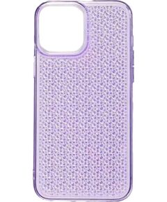 iLike Apple  iPhone 11 Silicone case Shine Transparent Violet Neoriģinālie Maciņi
