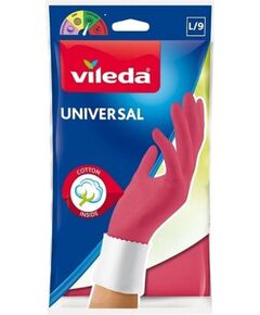 Vileda Ultramax Box flat mop with kitchen set | 1 pair of Universal gloves + 1 Actifibre Pro kitchen cloth Уборка помещений
