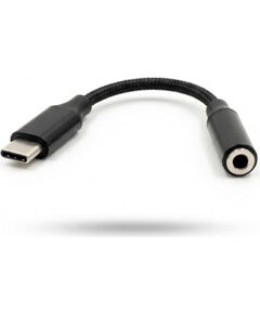 Vakoss TC-5681 Headphone Adapter (USB-C to 3.5mm Mini-Jack) – Black Jaunumi - Viedierices