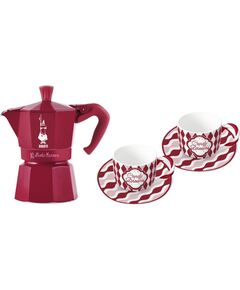 Zestaw kawiarki na 3 filiżanki + 2 kubki 5460 BIALETTI Tējkannas (ar svilpi)