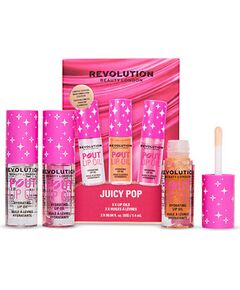 Makeup Revolution Juicy Pop Lip Trio - Dárková sada Jaunumi - Smaržas