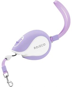 Retractable leash Rojeco Mini Pet 3m (purple) Citas preces