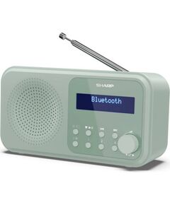 Interneta Radio Sharp DR-P420(GN) Tokyo Portable Digital Radio, FM/DAB/DAB+, Bluetooth 5.0, USB or Battery Powered, Aquamarine Green | Sharp Jaunumi - Datori