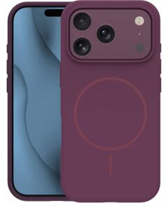 iLike   Silicone Thin Mag case for iPhone 17 Pro Max 6,9" / iPhone 18 Pro Max 6,9" dark cherry Чехлы - альтернативные