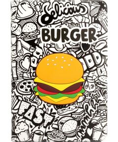 iLike   Galaxy Tab A9 Plus 11 Tablet Case Design SM-X210/SM-X215/SM-X216 Burger Сумки, чехлы для планшетников