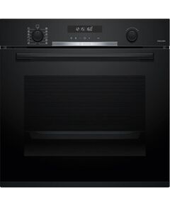 Bosch, Series 6, pyrolytic cleaning, 71 L, black - Built-in oven Jaunumi Sadz. tehnika