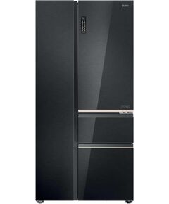 Haier S+ 4D 7, No Frost, 601 L, height 190 cm, black - SBS-refrigerator Jaunumi Sadz. tehnika