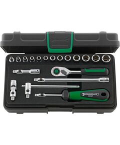 Uzgaļu komplekts Stahlwille 40/13/6QR KN; 1/4''; 19 gab. Mehāniskie instrumenti