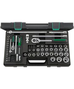 Muciņu ar uzgaļiem komplekts Stahlwille 96013702; 1/4''; 1/2''; 63 gab. Mehāniskie instrumenti