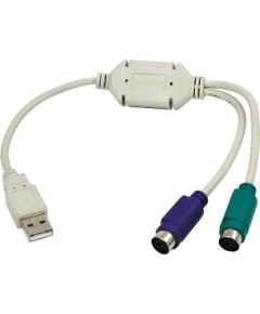 LOGILINK - Adapter USB for 2x PS/2