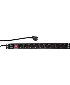 LOGILINK- 19'' power distribution unit with 9 sockets (DIN49440)