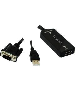 LOGILINK - VGA with Audio to HDMI Converter