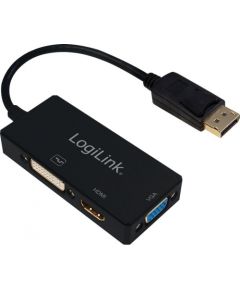 LOGILINK - 4K DisplayPort to DVI/HDMI/VGA Converter