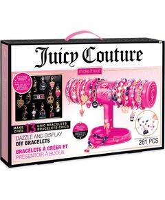 MAKE IT REAL Juicy Couture DIY rokassprādžu izgatavošanas komplekts "Dazzle and Display" Attīstošās spēles