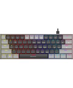 Tracer 47869 Gamezone KEYLO 61 (Low Profile) USB Mechanical Keyboard, Black/Grey Клавиатуры