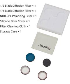 Filtr SmallRig SmallRig 5789 1/2 & 1/4 Black Diffusion & ND8-CPL Polarizing Filter Kit for DJI Osmo Nano Statīvi un piederumi